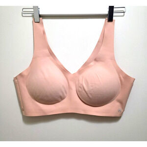 Honeylove Women Soft Form Seamless Bra L Blush Comfort Shaping Lightweight